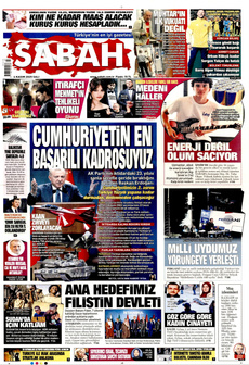 SABAH 4 Kasım 2025 Gazete Manşeti Küçük