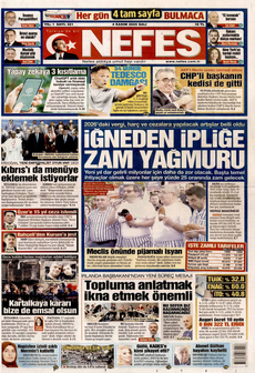 NEFES 4 Kasım 2025 Gazete Manşeti Küçük