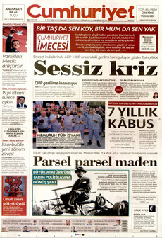 CUMHURİYET 4 Kasım 2025 Gazete Manşeti Küçük