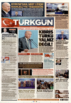 TÜRKGÜN 4 Kasım 2025 Gazete Manşeti Küçük