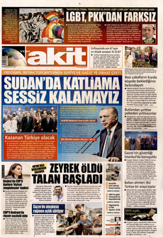 YENİ AKİT 4 Kasım 2025 Gazete Manşeti Küçük