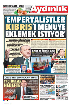 AYDINLIK GAZETESİ 4 Kasım 2025 Gazete Manşeti Küçük