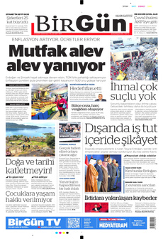 BİRGÜN 4 Kasım 2025 Gazete Manşeti Küçük