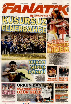 FANATİK 4 Kasım 2025 Gazete Manşeti Küçük