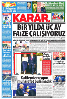 KARAR 23 Haziran 2026 Gazete Manşeti Küçük