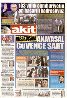 YENİ AKİT 23 Haziran 2026 Gazete Manşeti Küçük