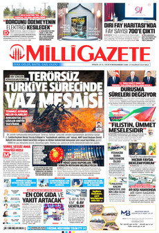 MİLLİ GAZETE 23 Haziran 2026 Gazete Manşeti Küçük