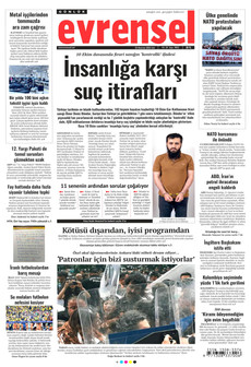 EVRENSEL 23 Haziran 2026 Gazete Manşeti Küçük