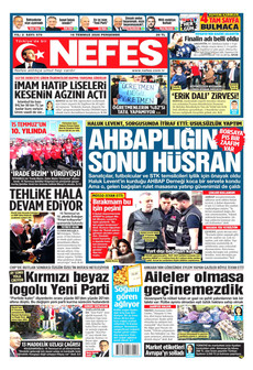 NEFES 16 Temmuz 2026 Gazete Manşeti Küçük