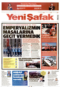 YENİ ŞAFAK 16 Temmuz 2026 Gazete Manşeti Küçük