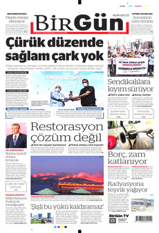 BİRGÜN 16 Temmuz 2026 Gazete Manşeti Küçük