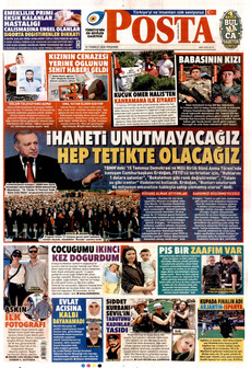 POSTA 16 Temmuz 2026 Gazete Manşeti Küçük