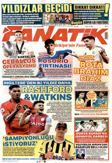 FANATİK 16 Temmuz 2026 Gazete Manşeti Küçük