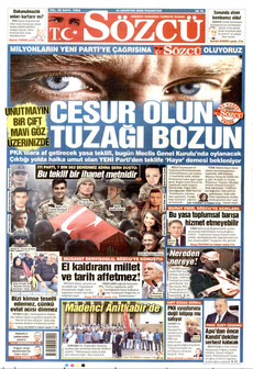 SÖZCÜ 10 Ağustos 2026 Gazete Manşeti Küçük