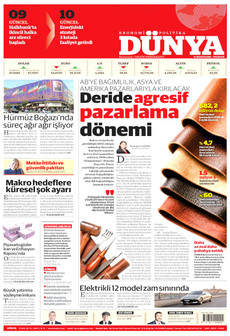 DÜNYA 10 Ağustos 2026 Gazete Manşeti Küçük