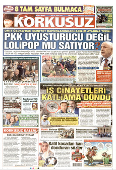 KORKUSUZ 10 Ağustos 2026 Gazete Manşeti Küçük