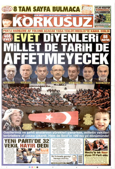 KORKUSUZ 11 Ağustos 2026 Gazete Manşeti Küçük
