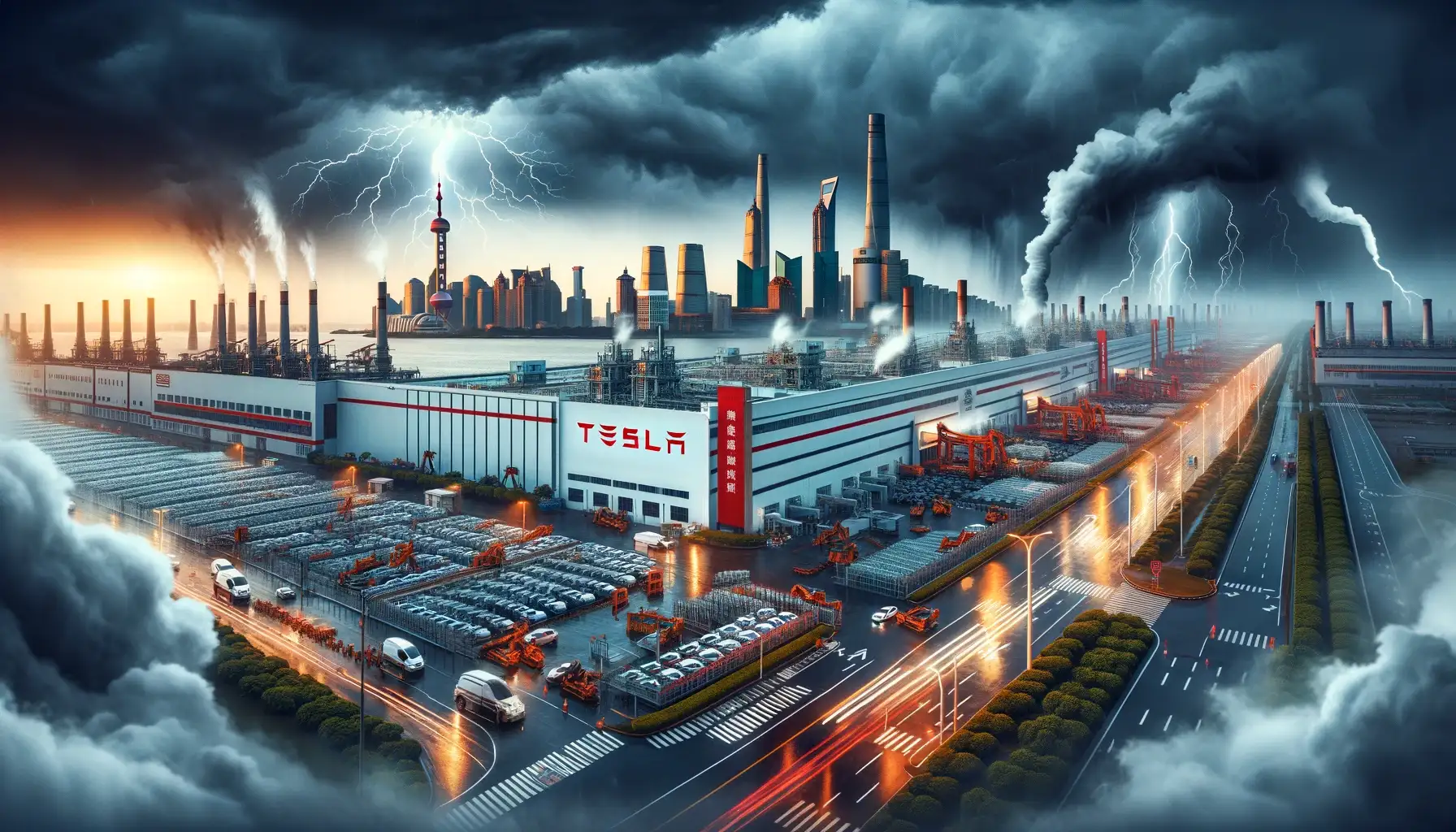 Tesla'nın Çin'deki Zorlu Mücadelesi: Üretimde Kesinti ve Artan Rekabet