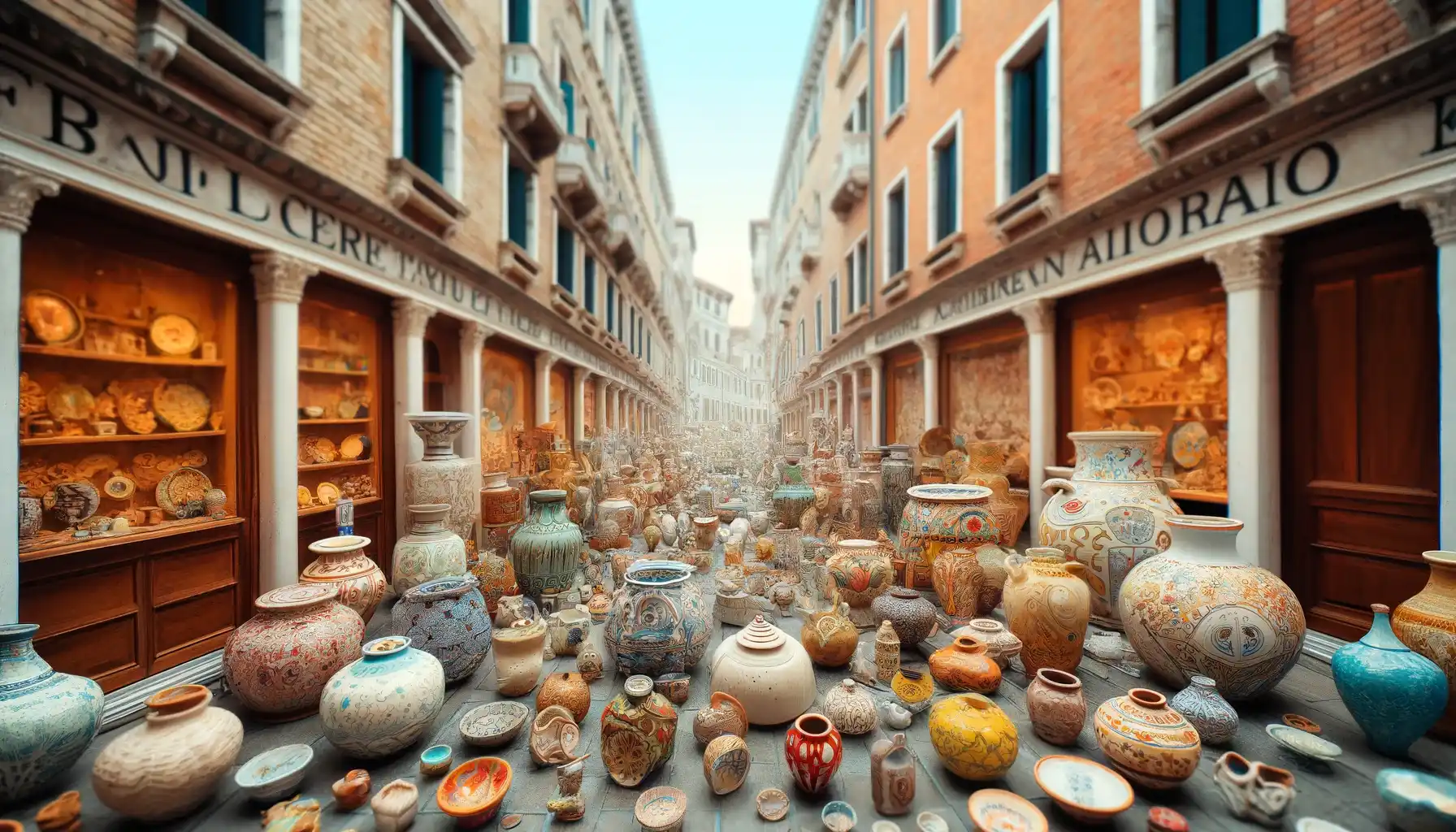 Bu Yıl Venedik Bienalinde, Seramik Vazolar